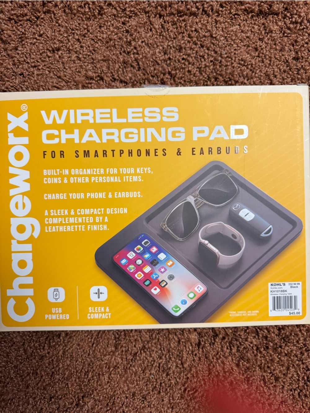 Wireless Charging Pad - Black